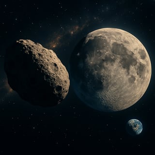 Odds rising asteroid YR4 will hit Moon