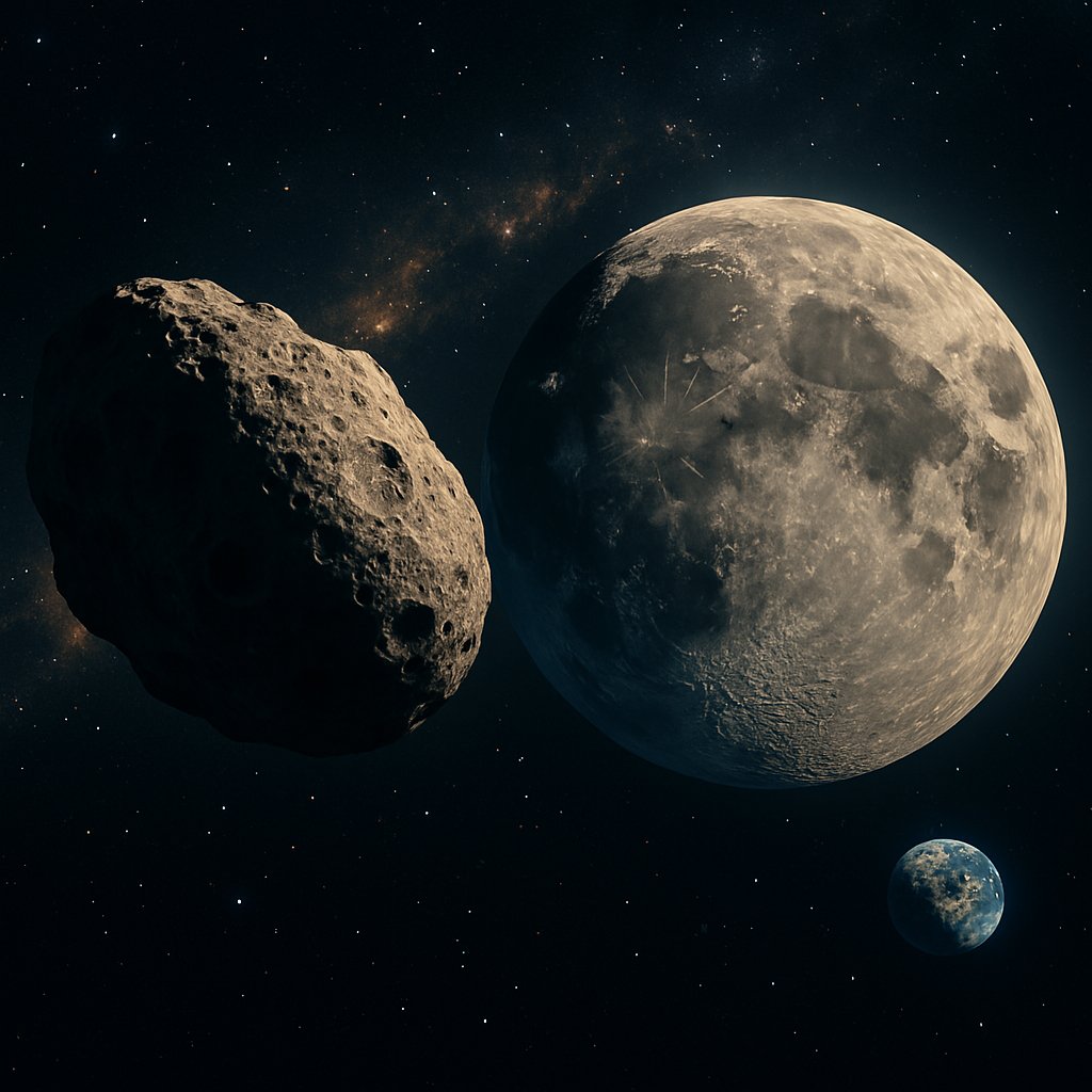 Odds rising asteroid YR4 will hit Moon