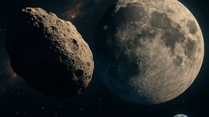 AFTER threatening Earth, Y24 may just smash into the Moon, NASA says.