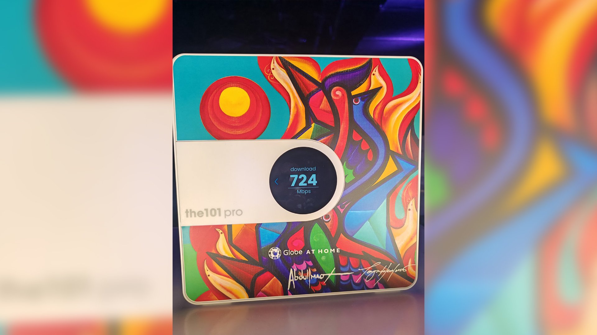 Art Meets Tech: GLOBE FUZES ART WITH TECH 
Routers serve as canvas for Nat’l Artists