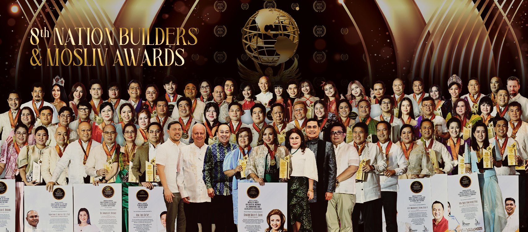 Leaders, innovators honored at 8th Nation Builders & MOSLIV Awards