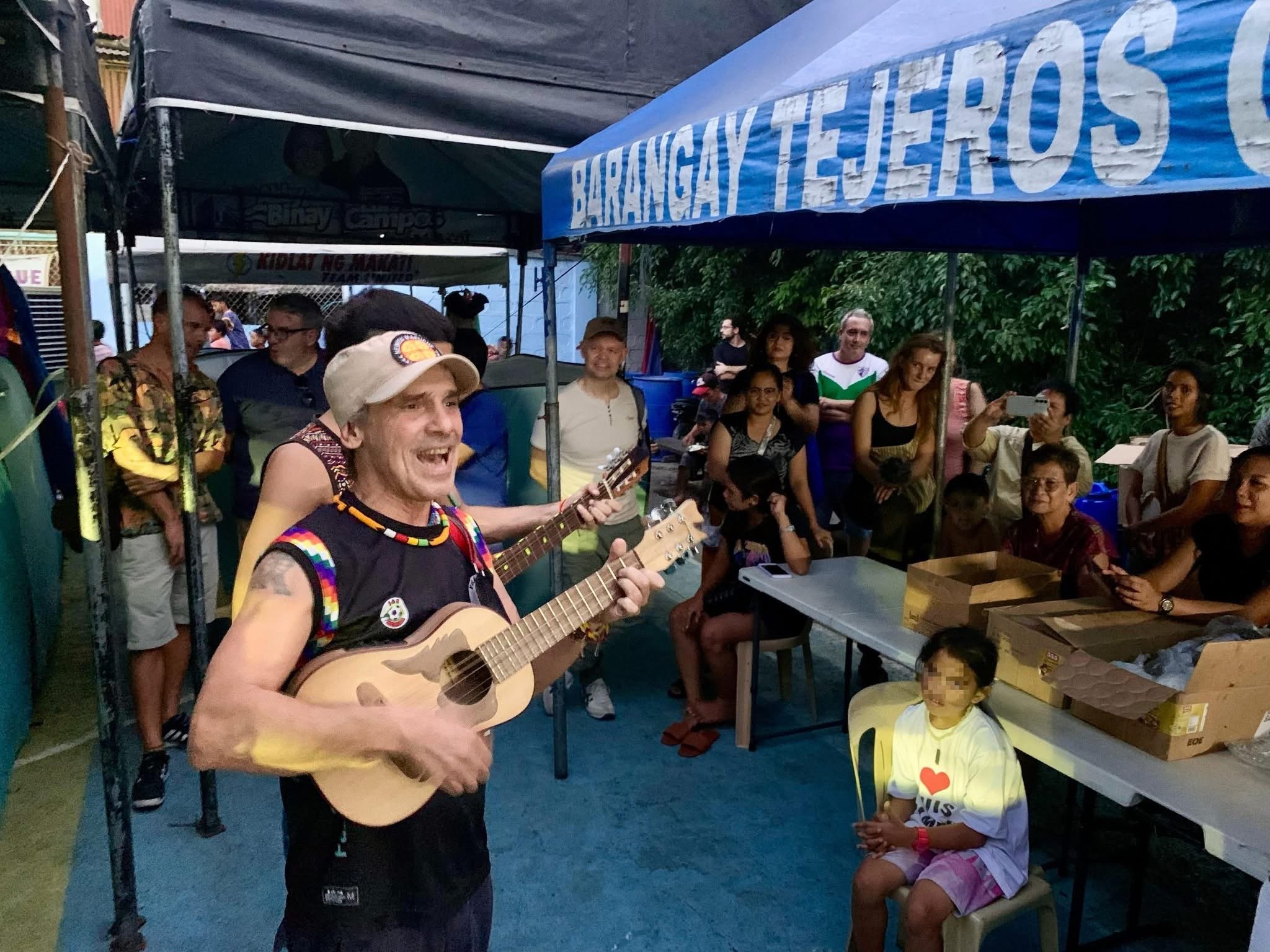 Amid devastation, Manu Chao’s impromptu street concert sparks joy, reminding us that even in the ashes, music can light a fire in the soul.