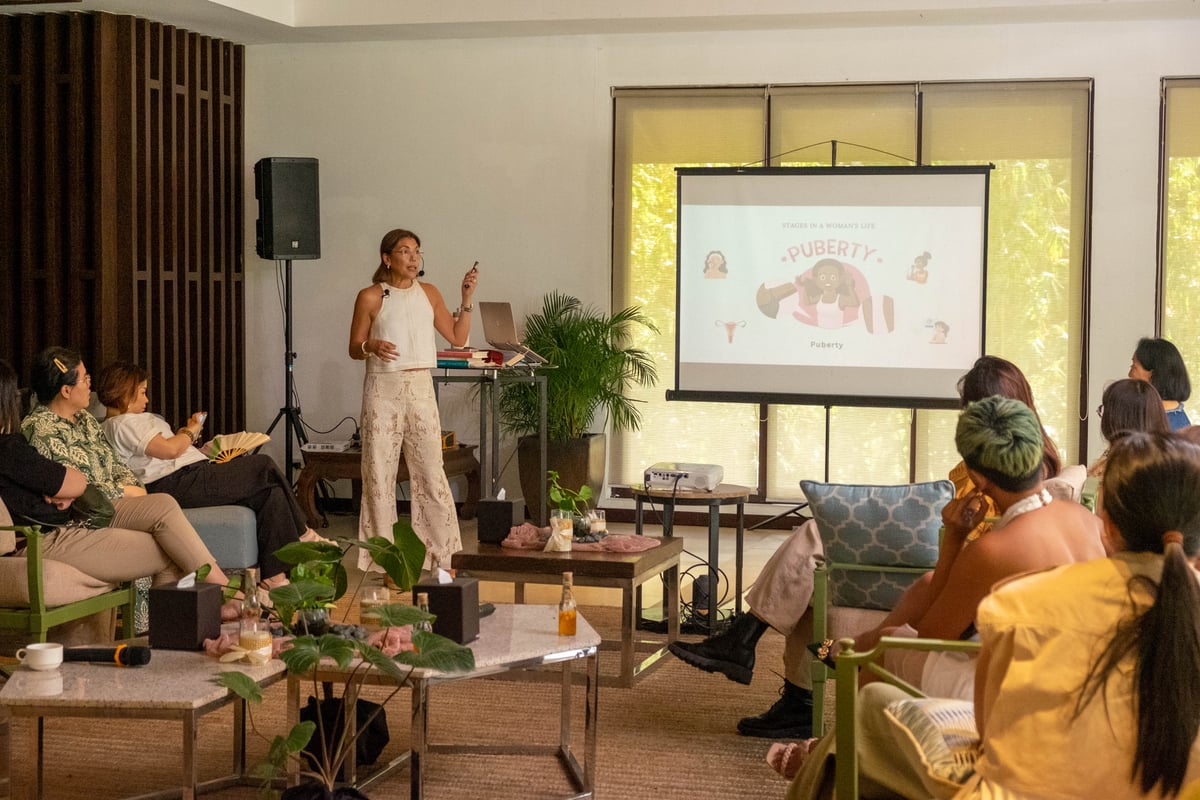 game-changing talk by Marilen Gonzalez-Elizalde.