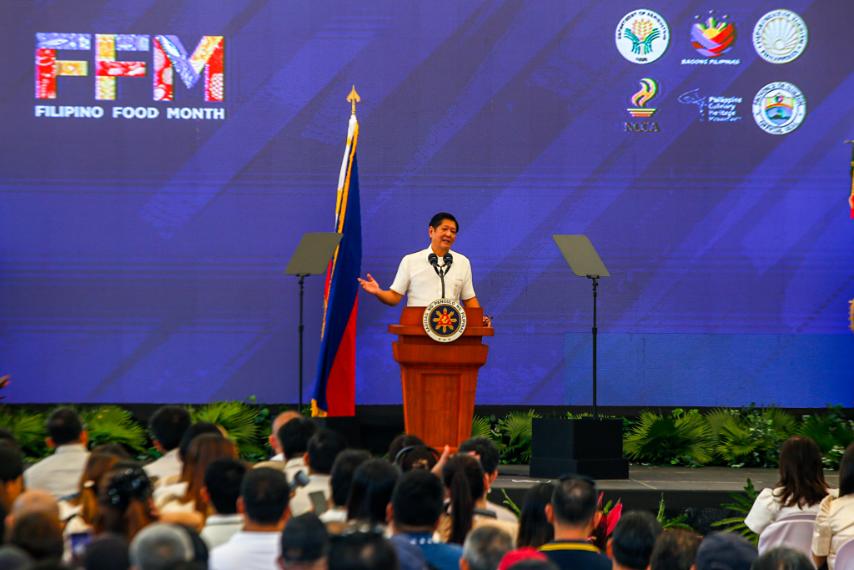 Marcos honors food industry workers at Food Month launch