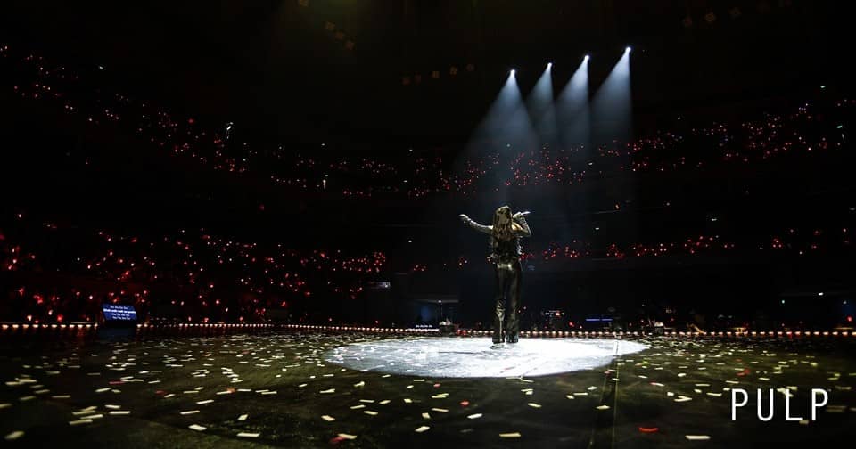 Taeyeon performs in front of thousands of fans, giving it her all, adored by PH S♡NEs (official fandom name).