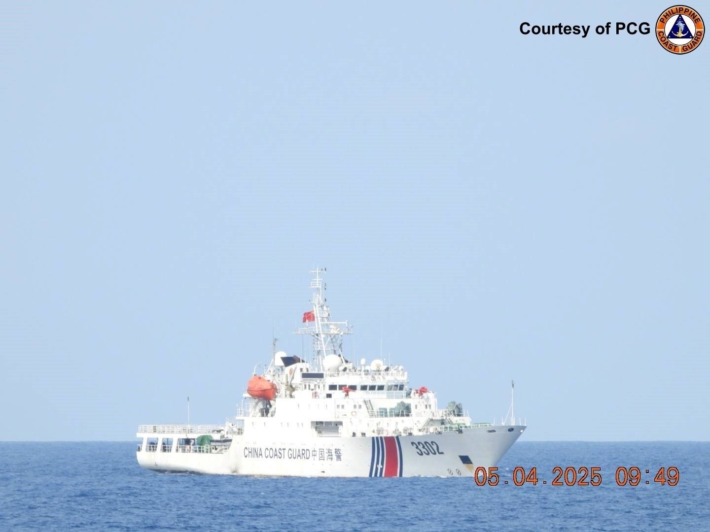 BREAKING: PCG challenges Chinese ship off Zambales coast
