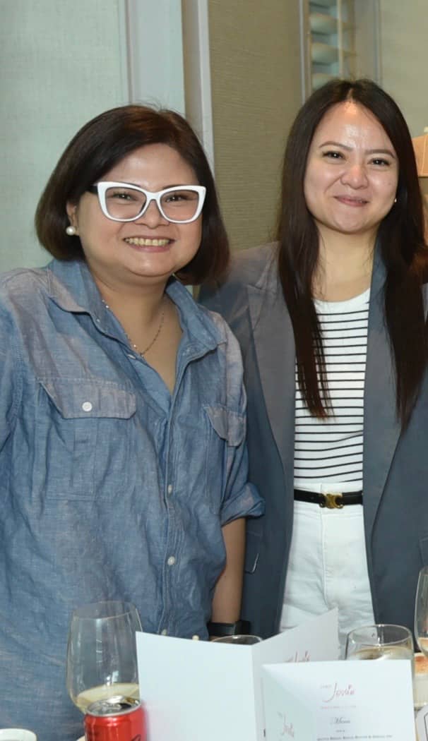 Christine Benet and Roxanne Dizon.