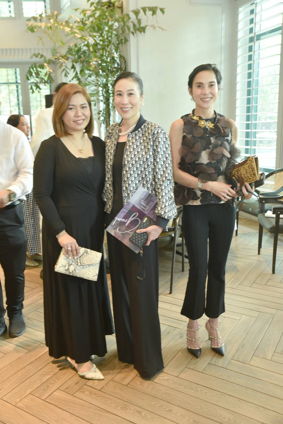 Doreen Odvina, Annette Gozon Valdes and Ma Teresa Gozon Viterbo.