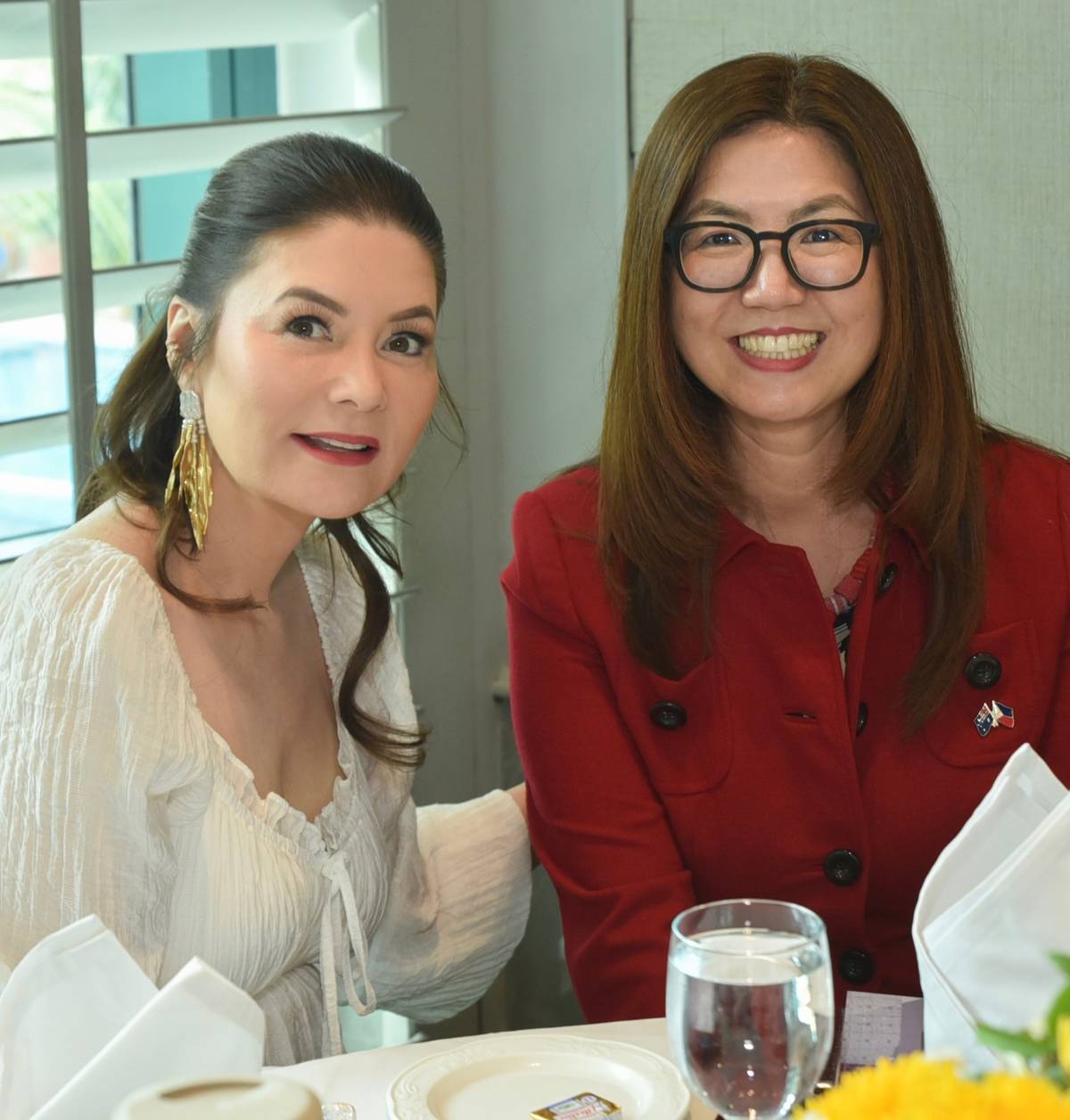 Nikki Teodoro and Ambassador Hae Kyong (HK) Yu.