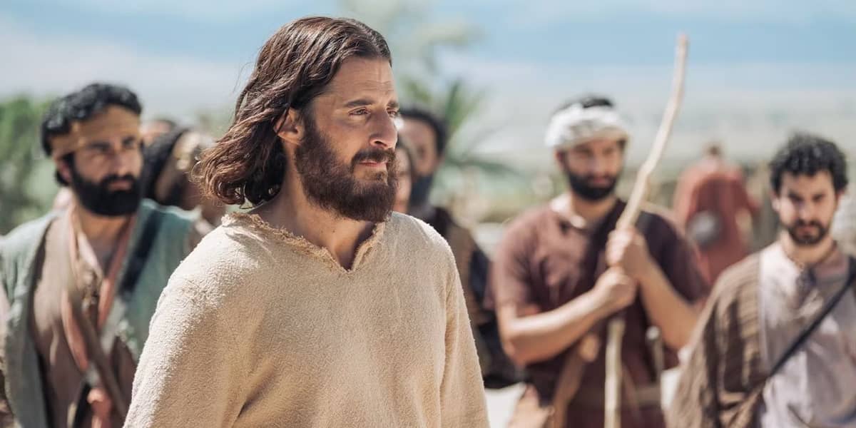 Jonathan Roumie delivers a soulful portrayal of Jesus.