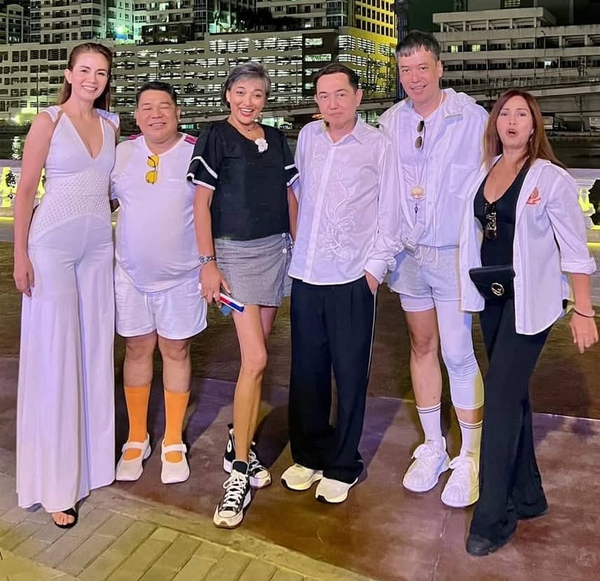 Angel Agustin, Roel Rosal, Jedd Tan, Randy Ortiz, Ricardo Vicencio and Tina Daniac.