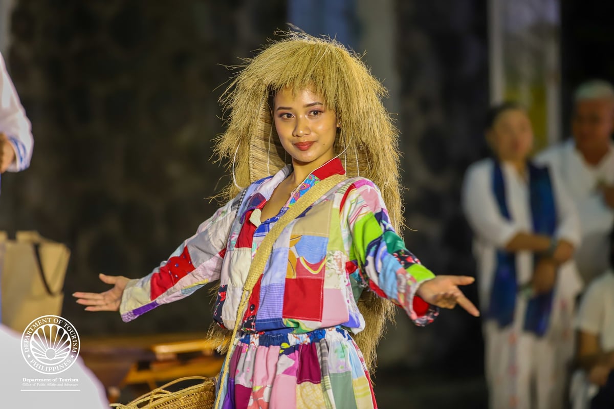 The traditional dress and ‘vakul’ of Batanes.