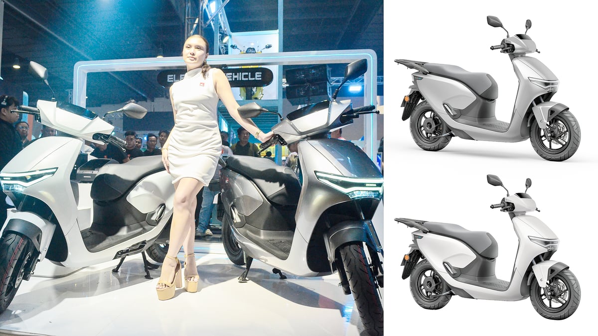 The all-new Honda CUV e: electric scooter makes its debut.