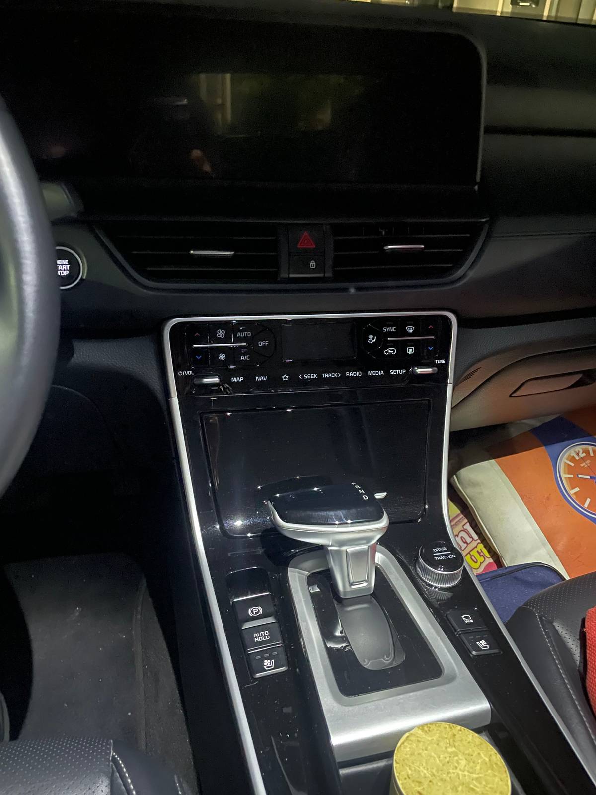 THE dash board has everything within reach.