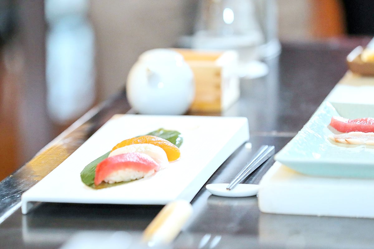 A selection of Nigiri.