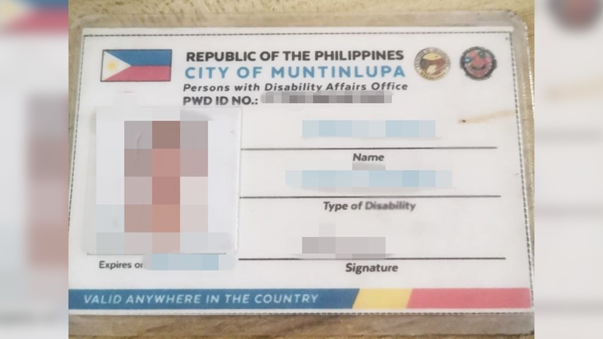 Muntinlupa intensifies fight against counterfeit PWD IDs
