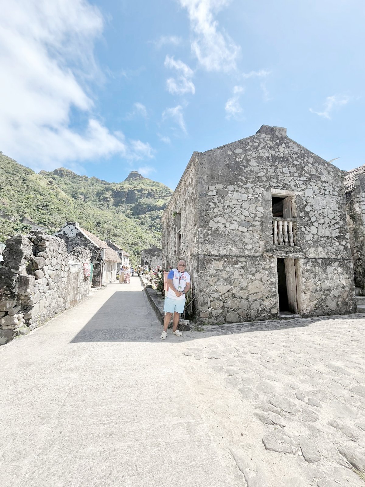 The traditional house in Batanes built with rocks in Chavayan Village.