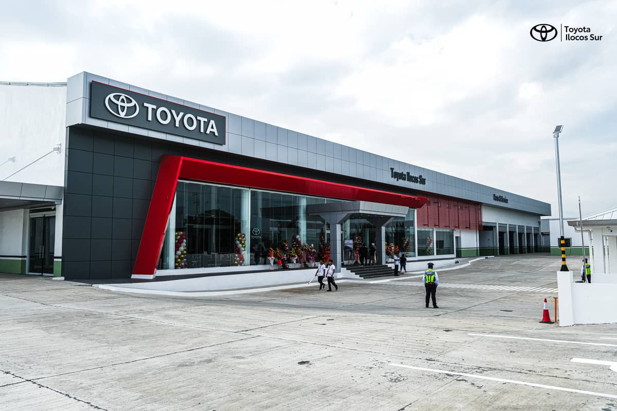 The newly opened Toyota Ilocos Sur dealership in Candon City stands ready to serve customers with its full-service 3S facility.