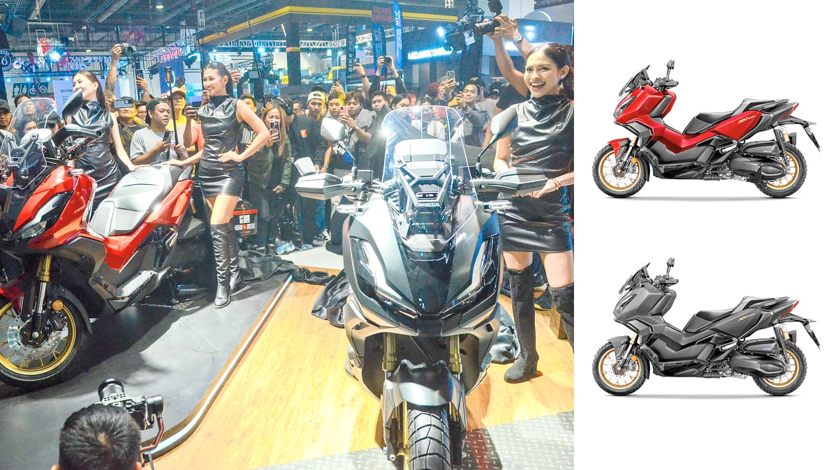 The all-new Honda ADV350 steals the spotlight.
