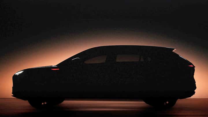 The Hongqi E-HS7 all-electric SUV.