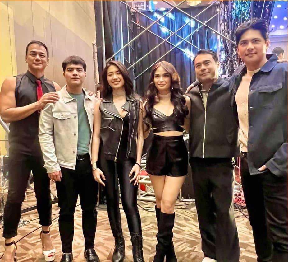 The cast of ‘Lumuhod Ka Sa Lupa.’