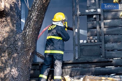 Two senior citizens injured in Laoag City residential fire