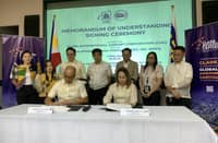 Clark International Airport Corporation (CIAC) President and CEO Jojit Alcazar and Philippine Pharma Procurement Inc. (PPPI) President and CEO Maria Blanca Kim Lokin signed a Memorandum of Understanding (MOU) today, April 7, 2025, to jointly establish a pharmaceutical logistics and distribution center within the Clark Aviation Capital (CAC) in the Clark Freeport Zone.
Witnessing the signing at the PPPI Headquarters in Makati City were CIAC directors Atty. Glenn Albano and Victor Manuel Jr., Senior Executive Assistant Atty. Marie Elizabeth Lotilla, and Chief Strategic Urban Planner Melissa Feliciano; and, PPPI Vice-President for Administration Josefina Leona Riel, Vice-President for Legal Affairs Atty. Mamarico Sansarona Jr. and Special Assistant to the PPPI President Atty. Francis Fernando with along with PPPI representatives and personnel from CIAC’s New Business Ventures Unit.