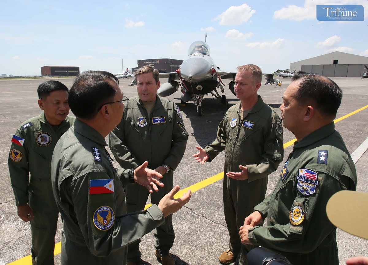 PAF Commanding General Lt. Gen. Arthur Cordura and PACAF Air National Guard Mobilization Assistant MGen. Christopher Sheppard led the opening ceremony of Cope Thunder Philippines 2025-1 at Clark Air Base in Mabalacat City, Pampanga, on Monday, 7 April, 2025.
The exercise, a bilateral training between the Philippines and the United States, includes 729 personnel and various aircraft from the Philippine Air Force, such as FA-50PH, A-29B Super Tucano, S-76A, and S70i Blackhawk helicopters, as well as 250 personnel and 12 F-16 fighter jets from the U.S. Pacific Air Forces. The drills will focus on aircraft maneuvers, tactics, and enhancing operational readiness.