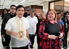 PRESIDENTIAL Communications Office Secretary Jay Ruiz (left) visits the Philippine Information Agency Central and NCR Regional Offices on Tuesday to ensure the smooth delivery of timely and accurate information to the public. He was warmly welcomed by the Executive Directorate, led by Director-General Katherine Chloe de Castro, along with key officials and staff dedicated to advancing PIA’s crucial communication services nationwide.