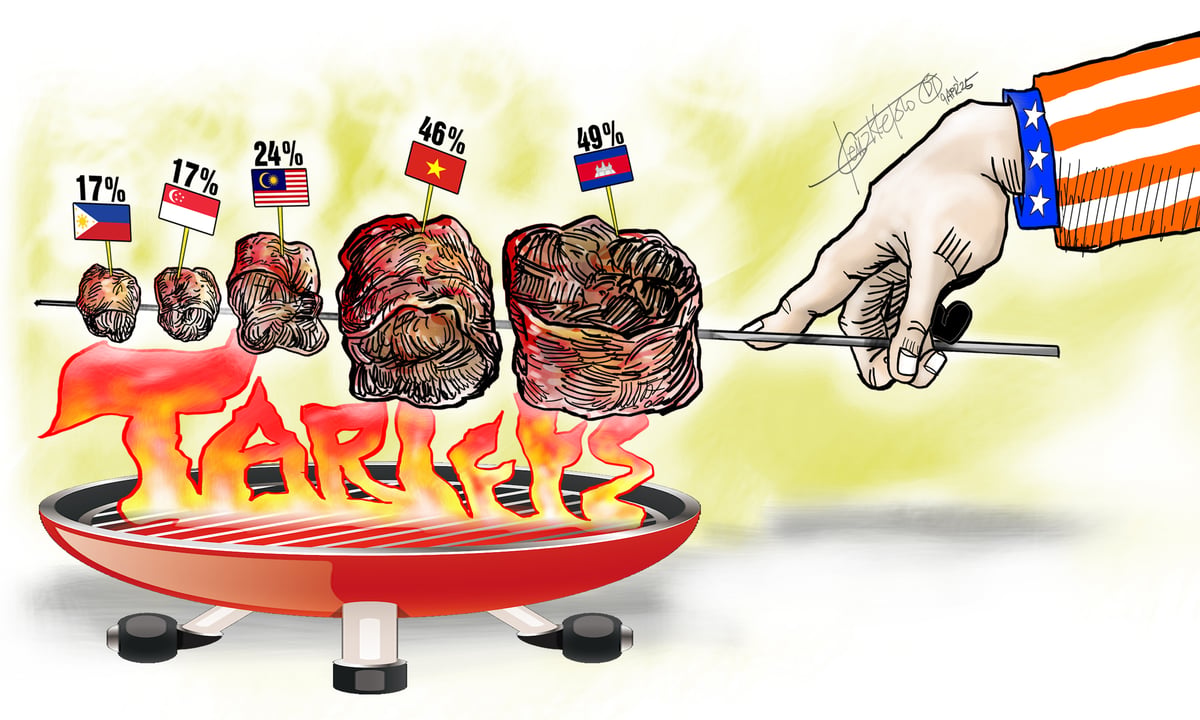 ASEAN scrambles in response top unitive U.S. tariffs