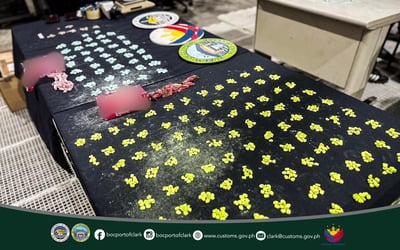 BOC-NAIA intercepts P3.15-M suspected ecstasy in whey protein containers