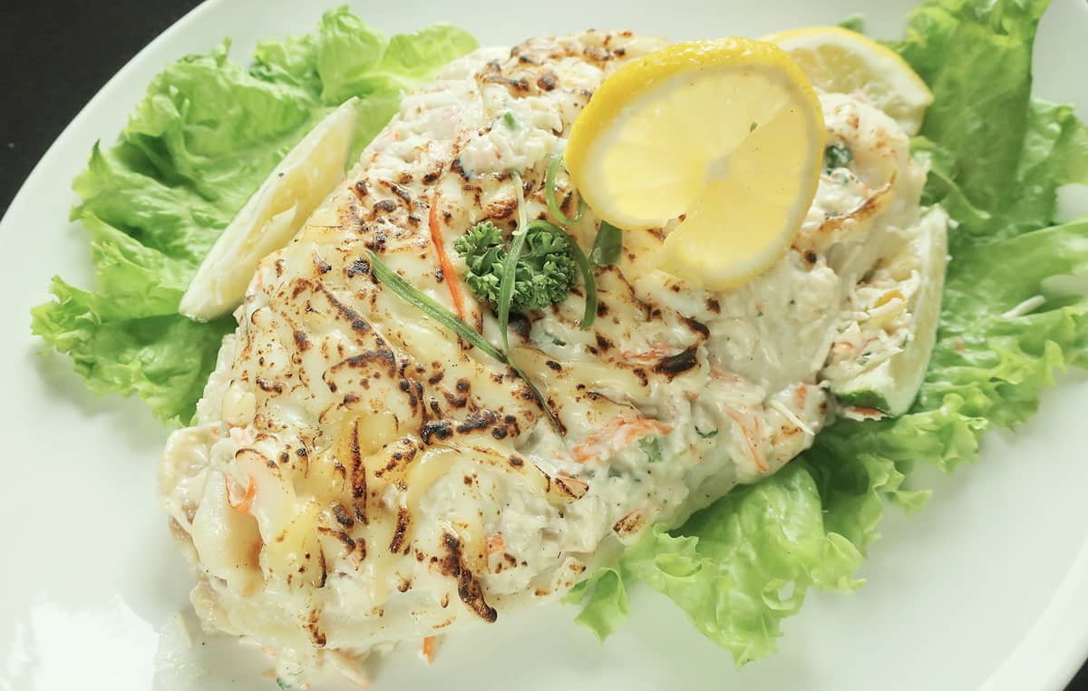Creamy Cajun Mixed Seafood.