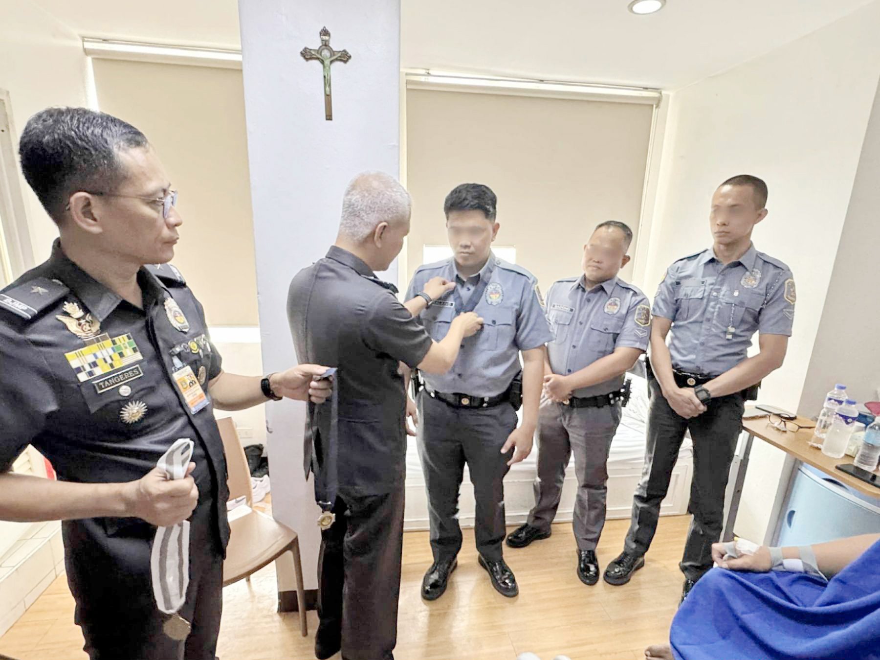 4 BJMP officers in foiled ambush feted