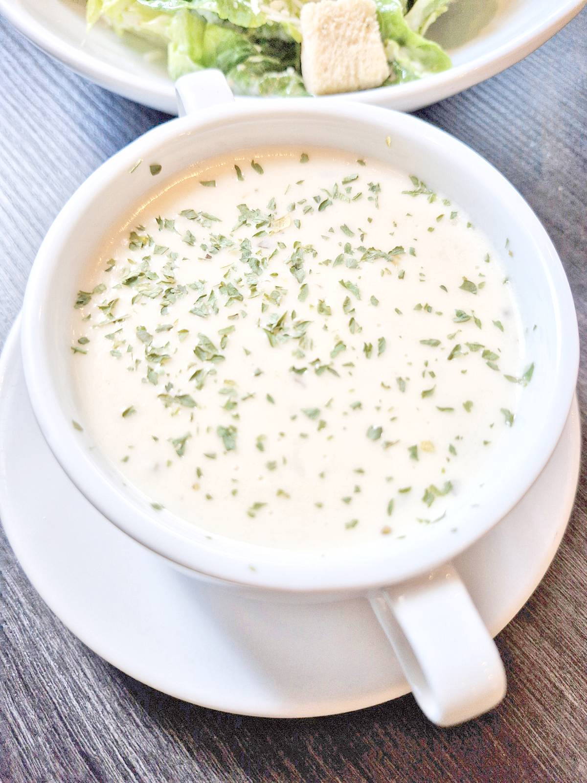 Clam chowder.