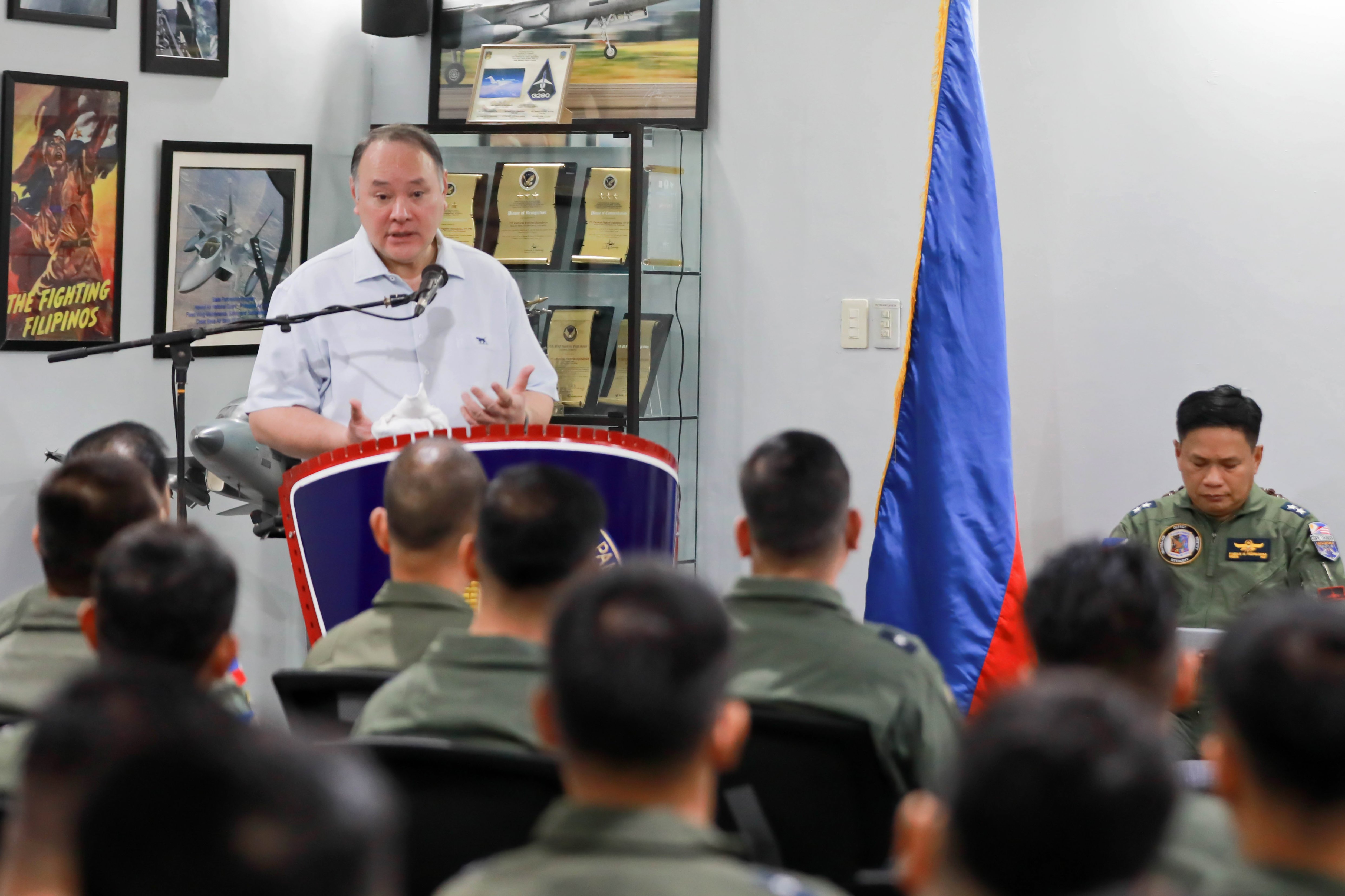 Gibo vows to enhance Phl's integrated air defense system