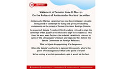 Escudero refused to sign contempt order vs. Lacanilao — Imee