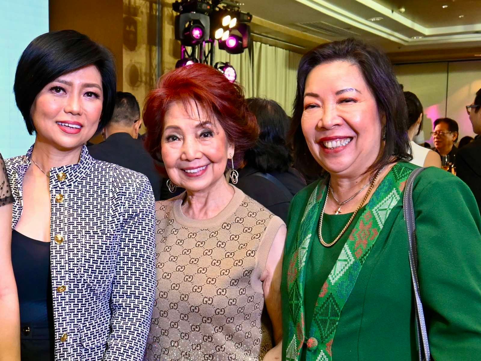 Beth Lee, Helen Lee and Rosemarie Ong.