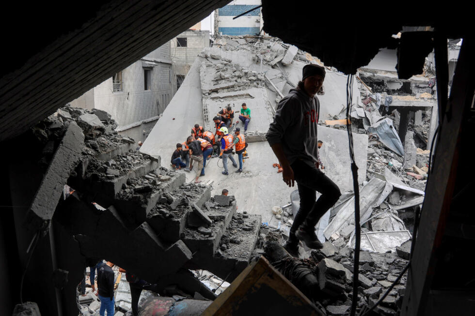 Gaza rescuers say Israeli strikes kill 50 people