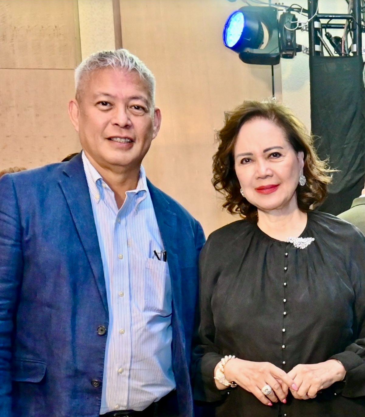 David Lim and Nini Licaros