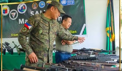 Basilan LGUs surrender 61 loose guns