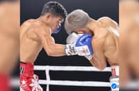 Filipino champion Pedro Taduran (left) and Japanese challenger Ginjiro Shigeoka are going at it once again on 24 May in Osaka.