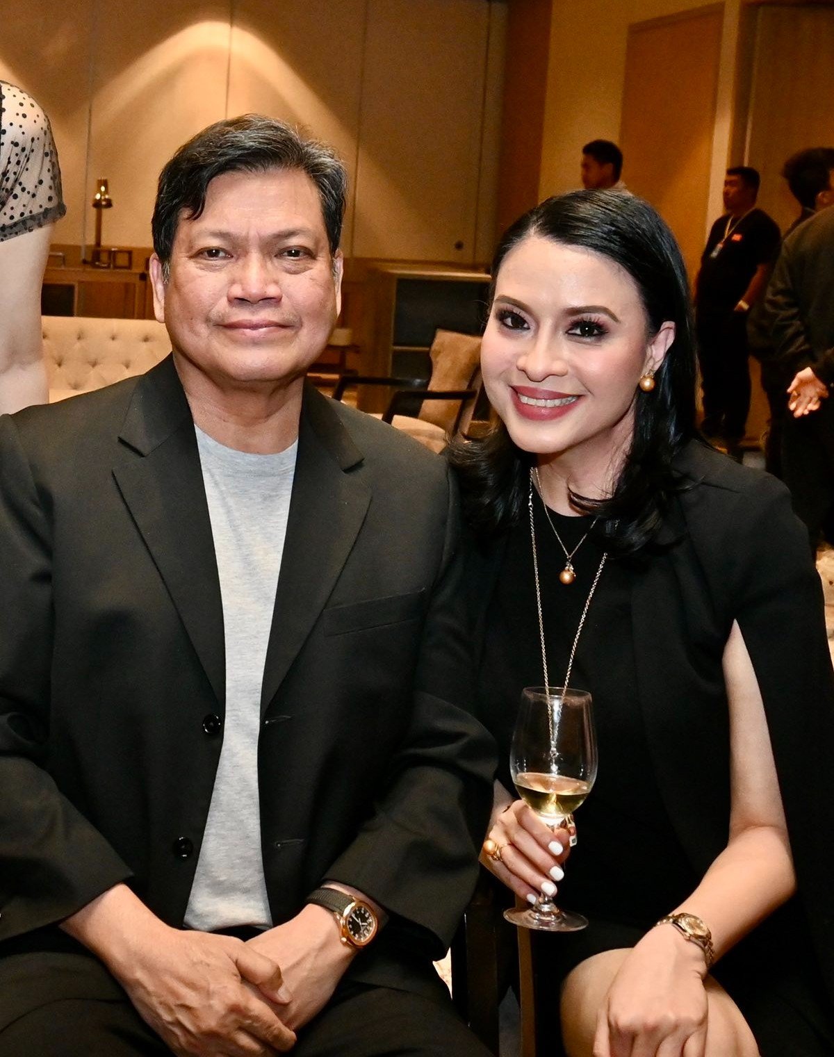 Noel Oñate and Tiffany Cuña