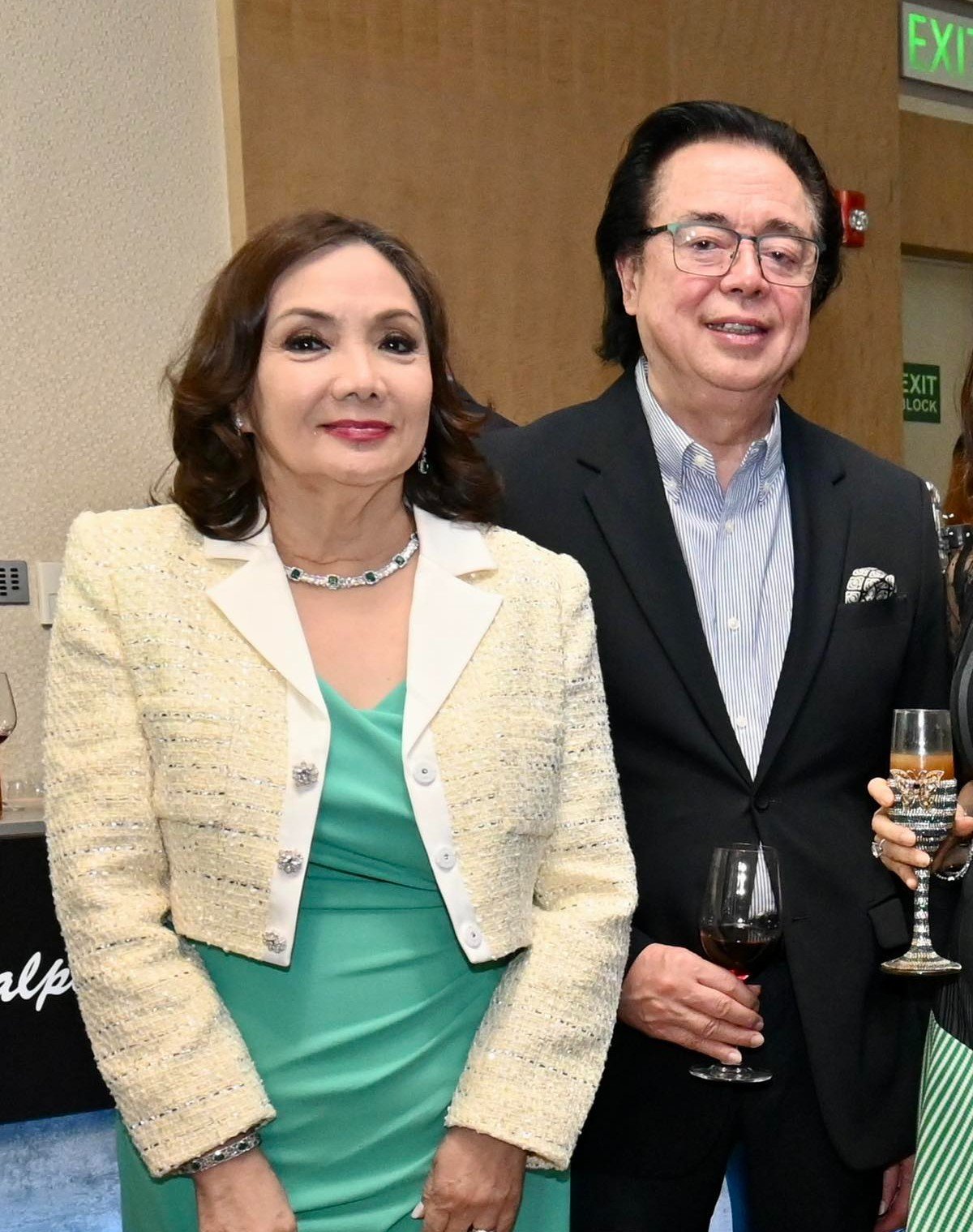 Alice Samson and Ramon Jacinto.