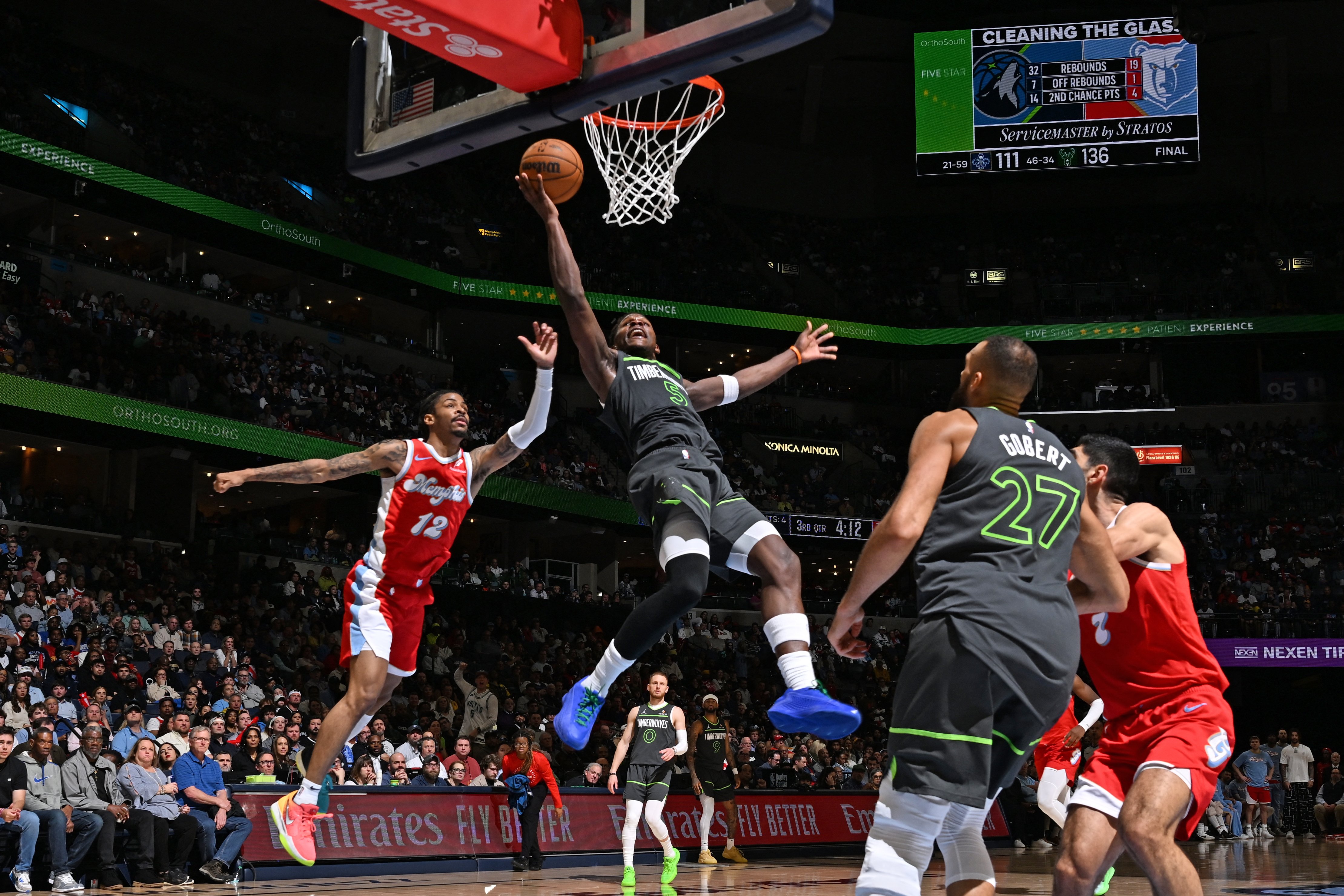 Edwards helps T-Wolves devour Grizzlies
