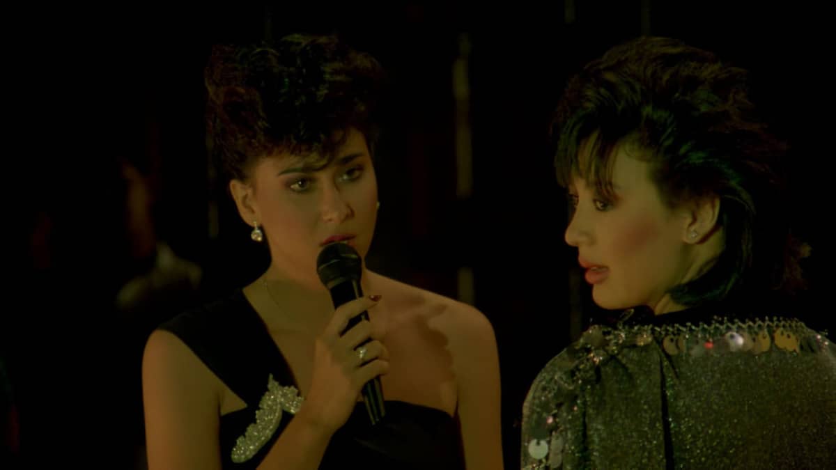 Cherie Gil and Sharon Cuneta in ‘Bituing Walang Ningning.’