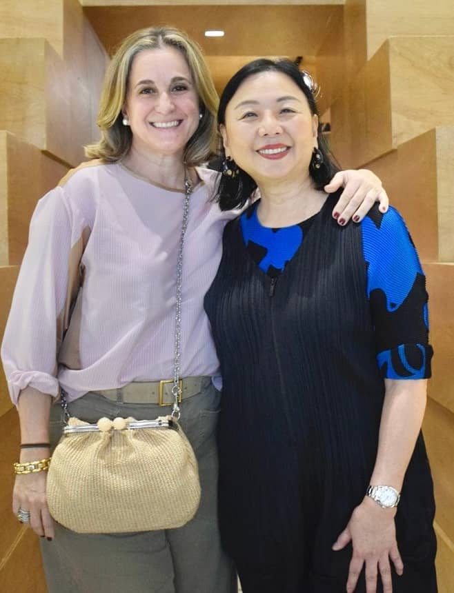 Sofia Zobel and Winnie Go.