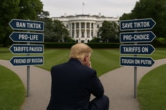 Flip-flopper in chief? Trump's biggest U-turns