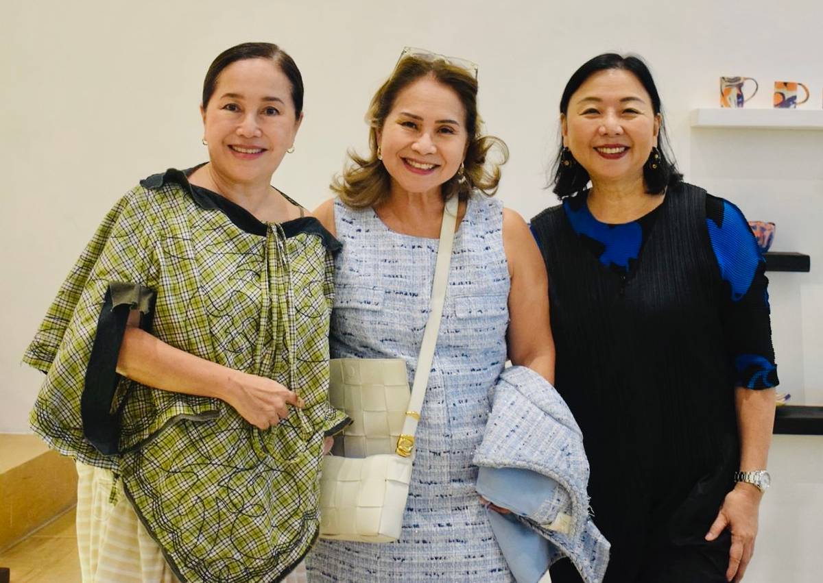 Tina Fernandez, Missy Ayala and Winnie Go.