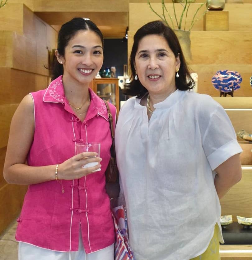 Bianca Jimenez and Editha Jimenez.