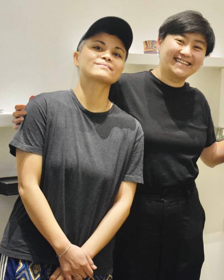 Maria Taniguchi and Mara Coson.